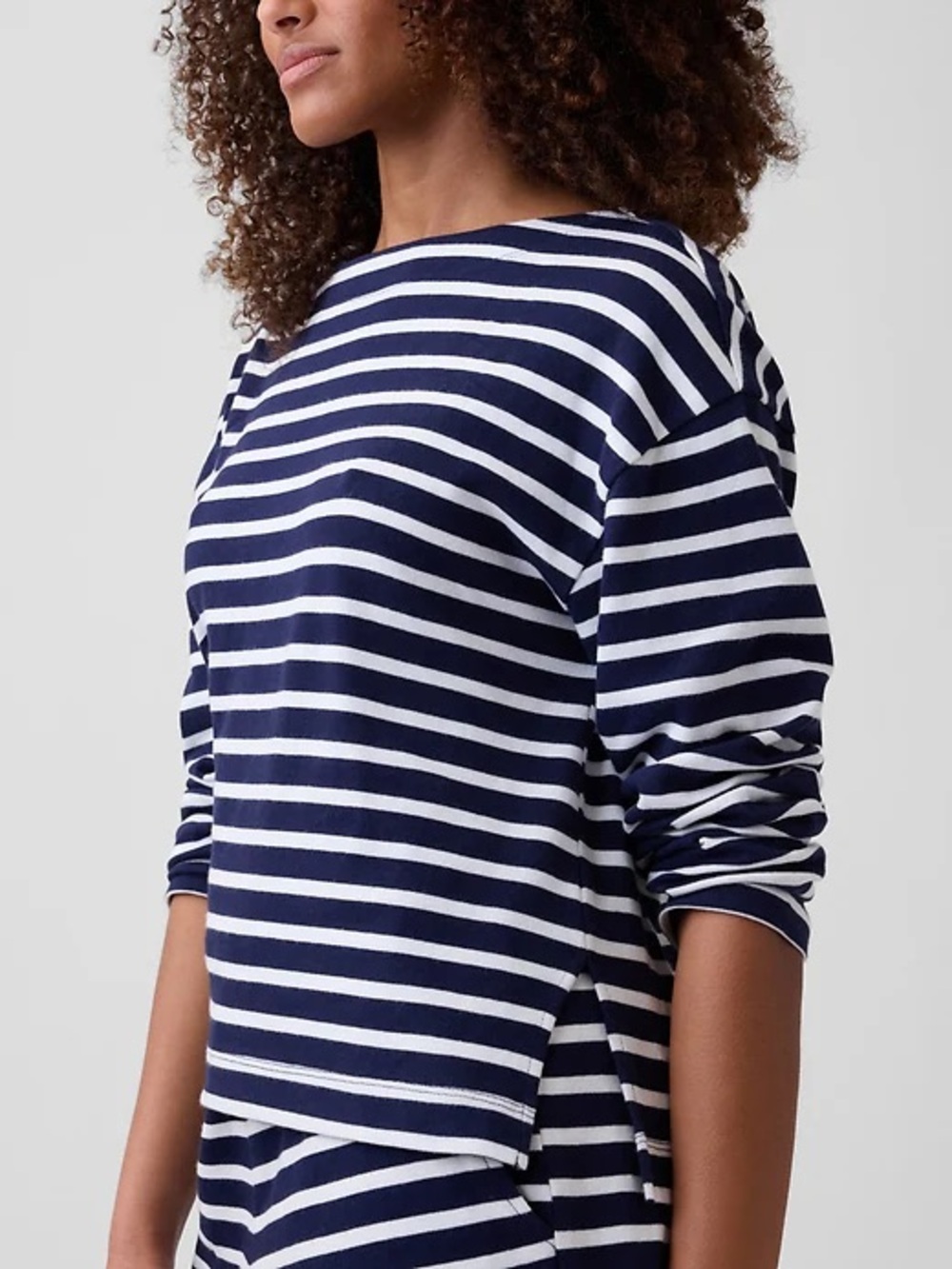 Gap Striped Boatneck Top